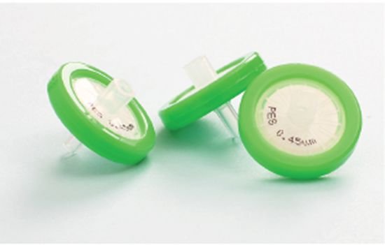 green syringe filters