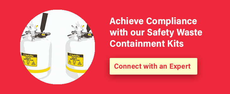 Connect with a Chrom Tech expert for solvent waste safety solutions